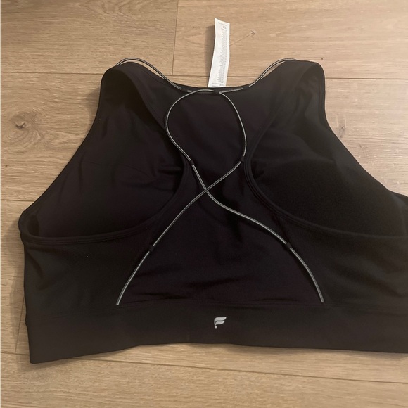 Fabletics High-Neck Sports Bra Size 3X | Black Racerback Activewear Top
⸻ - Picture 4 of 15